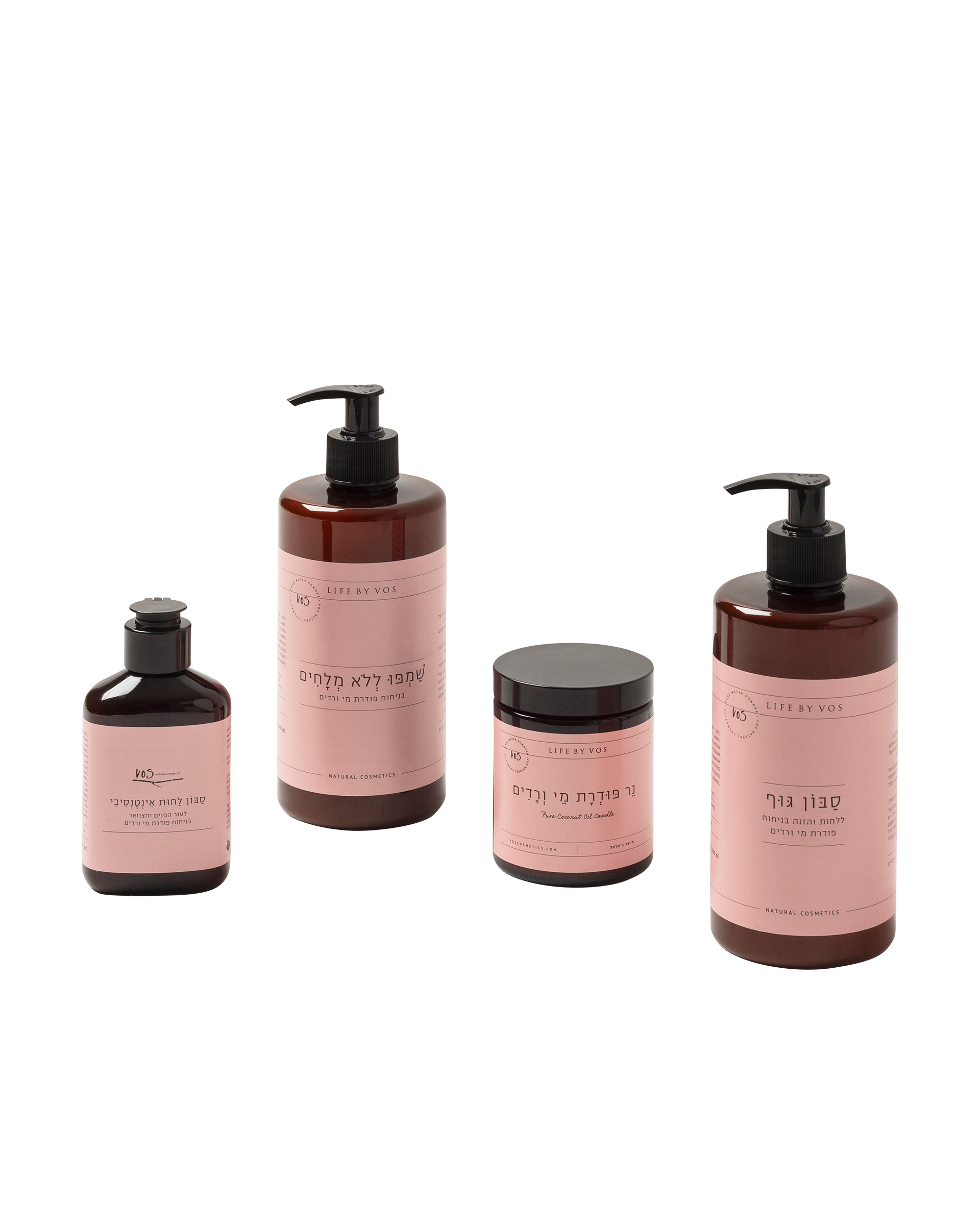 מארז פודרת מי ורדים