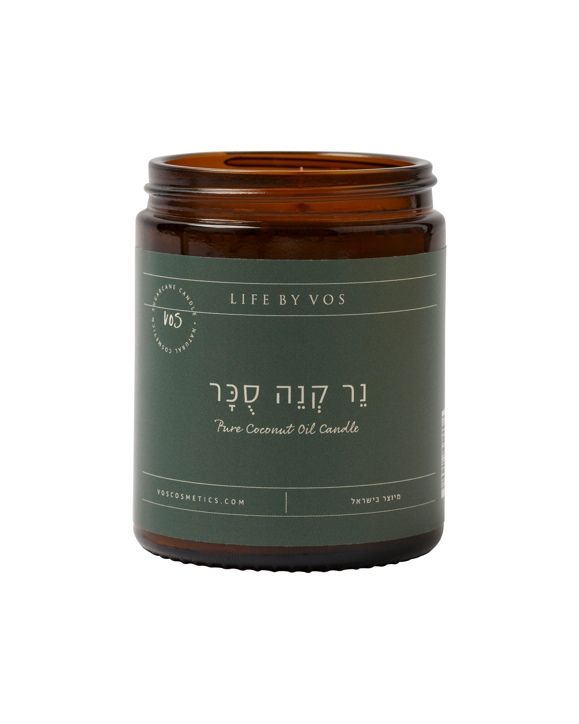 נר טבעי קנה סוכר