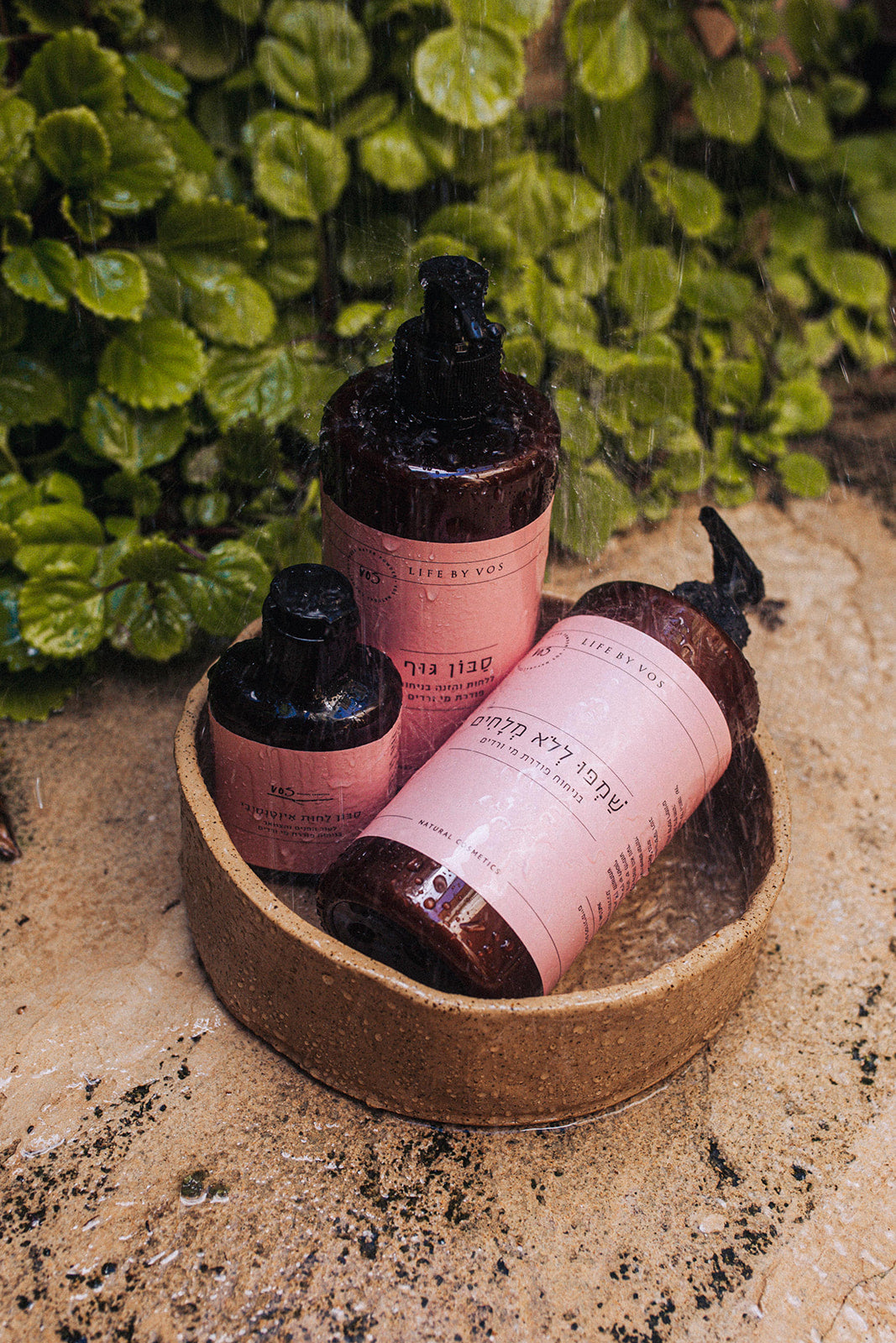 סבון גוף ללחות והזנה מי ורדים